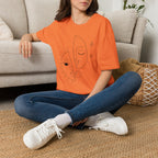 Sun and Moon Celestial Line Art T-Shirt by Zen & Zucchinis Slow Garden Club