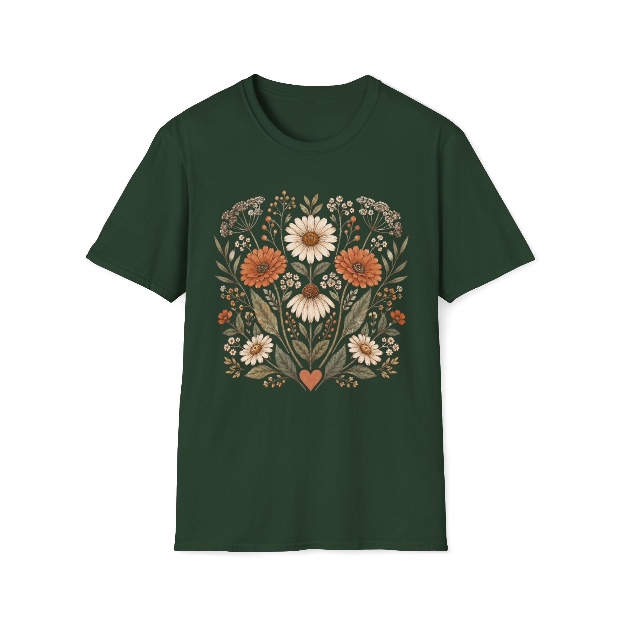Garden Heart Bloom T-Shirt