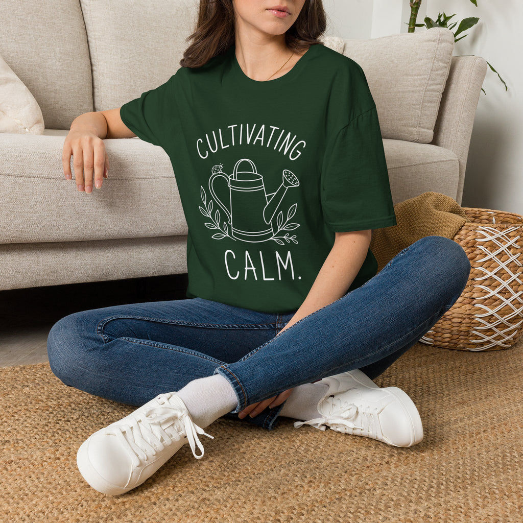 Cultivating Calm Mindfulness T-Shirt by Zen & Zucchinis Slow Garden Club