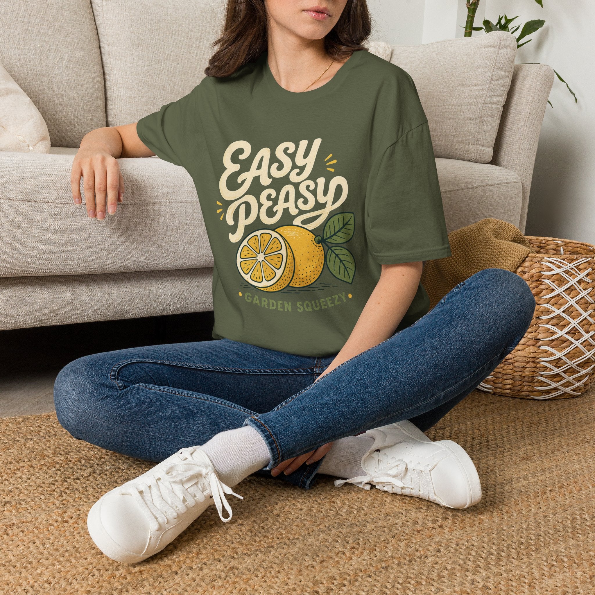 Easy Peasy Lemon Garden Squeezy T-Shirt