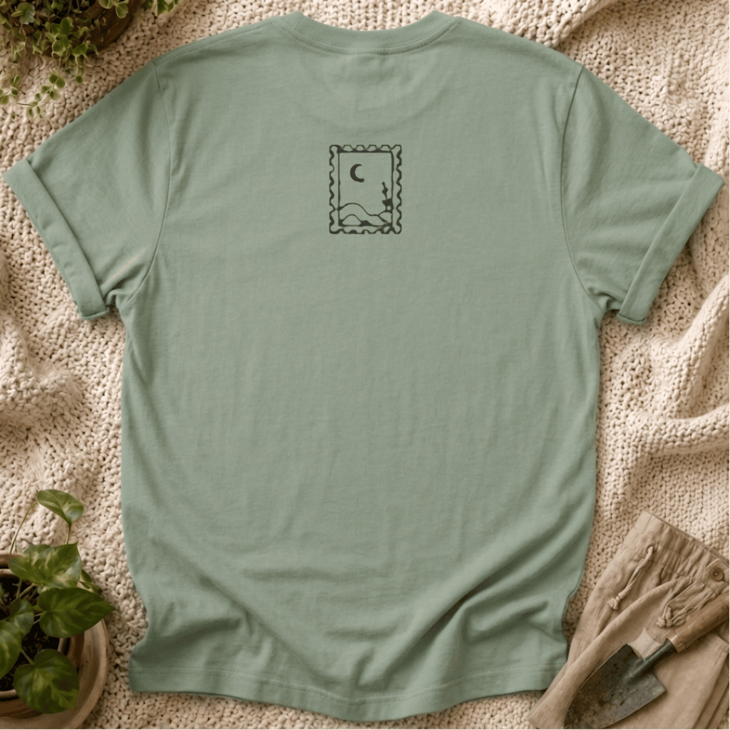 Sun & Moon Fineline Desert View T-Shirt by Zen & Zucchinis Slow Garden Club