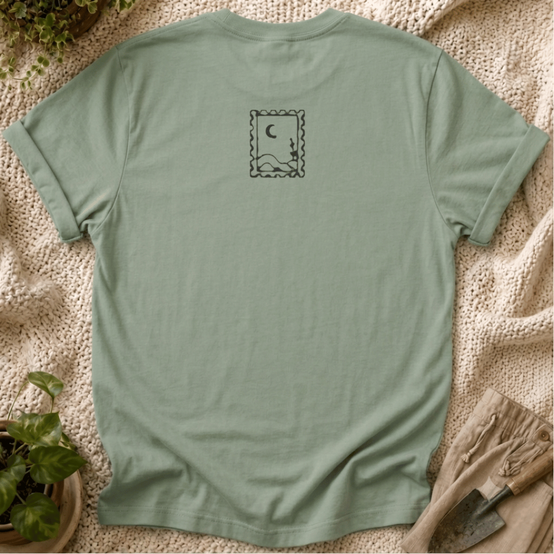 Sun & Moon Fineline Desert View T-Shirt by Zen & Zucchinis Slow Garden Club