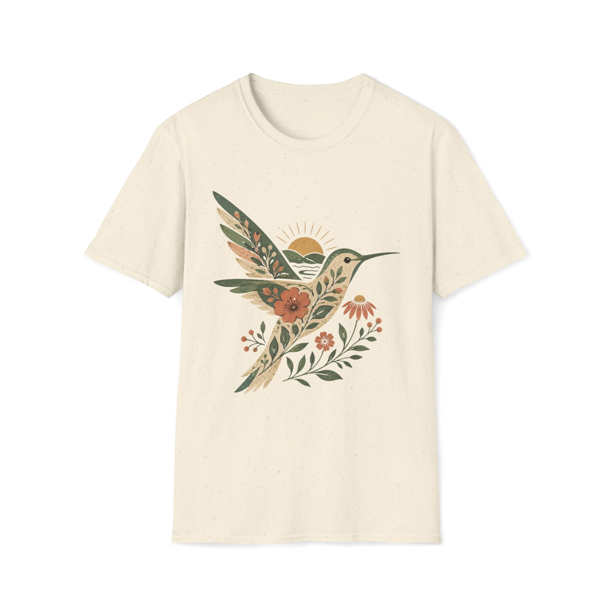 Botanical Hummingbird T-Shirt