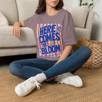 Here Comes The Bloom Summer Stripes T-Shirt