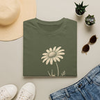 Slow Snail Flower Garden T-Shirt