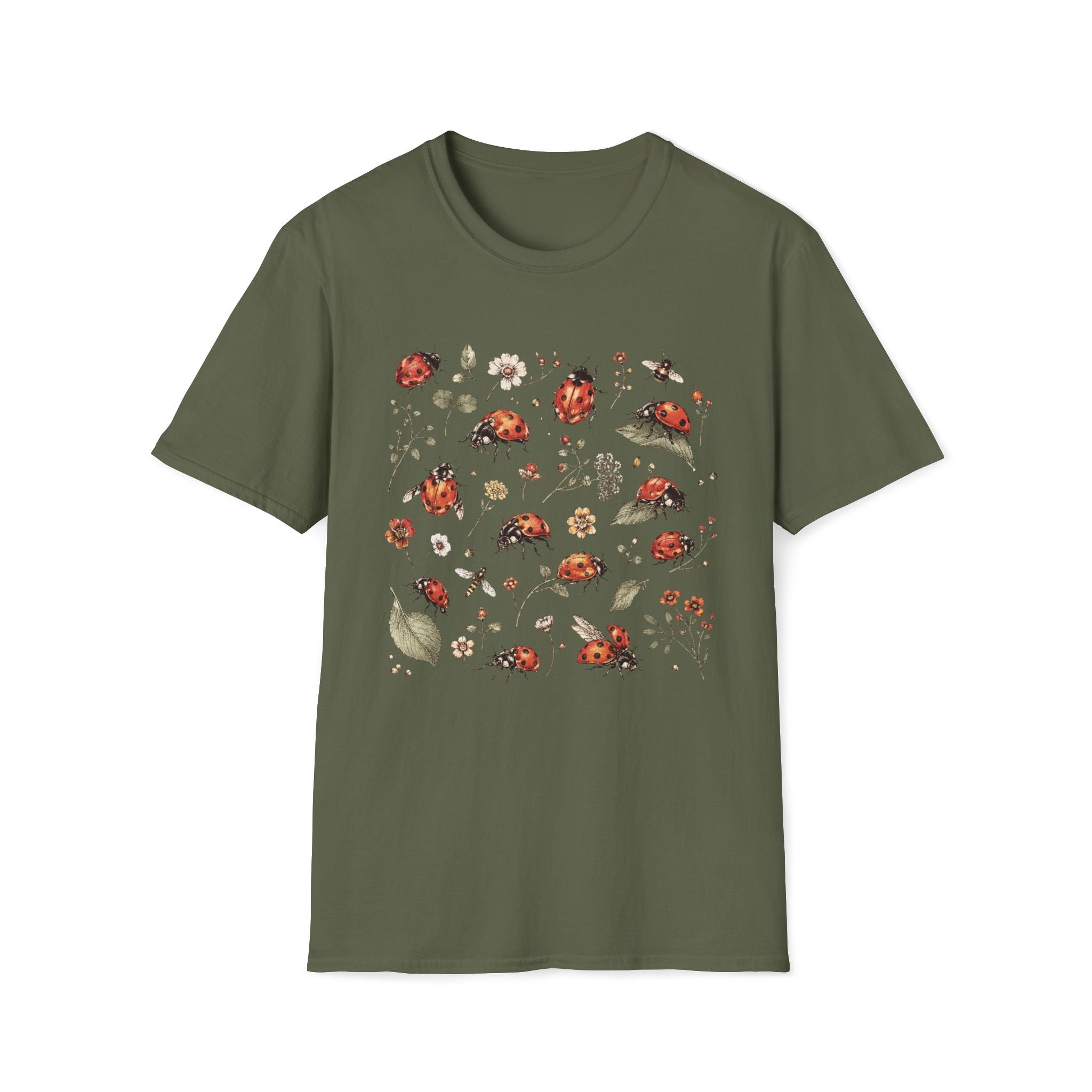 Ladybug Meadow Garden Friend T-Shirt