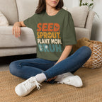 Seed Sprout Plant Mum Bruh T-Shirt