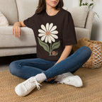 Flower & Snail Garden T-Shirt