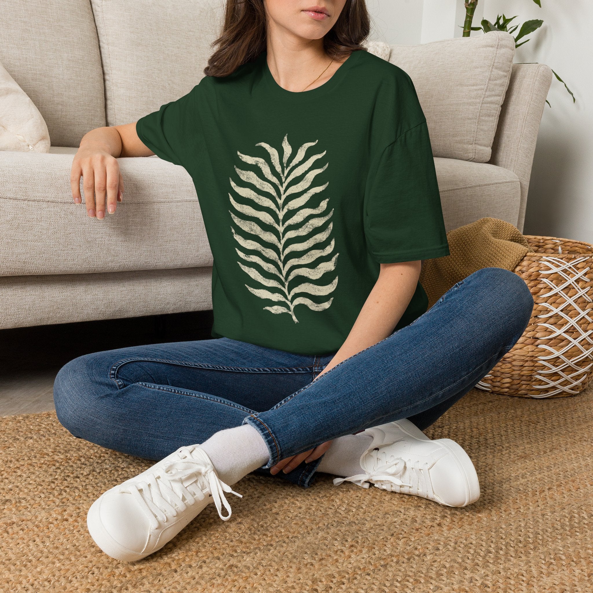 Fern Botanical T-Shirt by Zen & Zucchinis Slow Garden Club