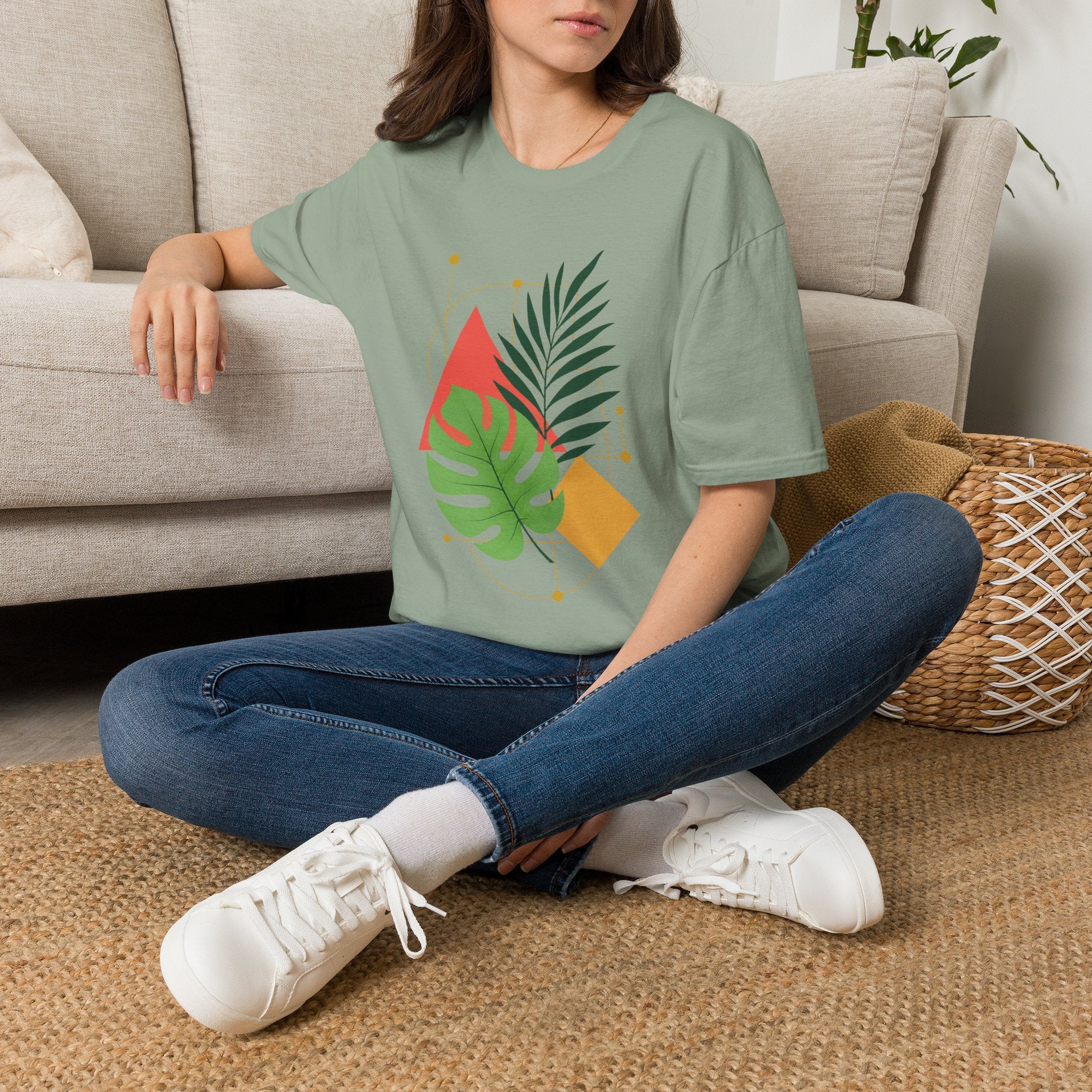 Botanic Delight T-Shirt by Zen & Zucchinis Slow Garden Club