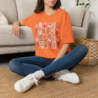 Flower on Stripes T-Shirt
