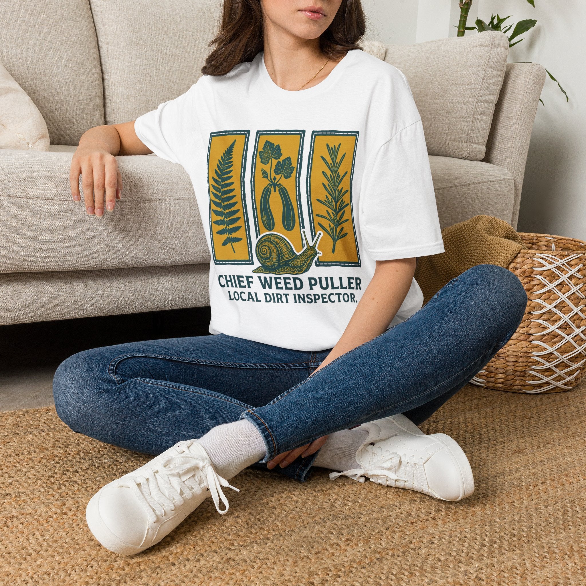 Chief Weed Puller Garden Club T-Shirt