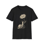 Slow Snail Flower Garden T-Shirt
