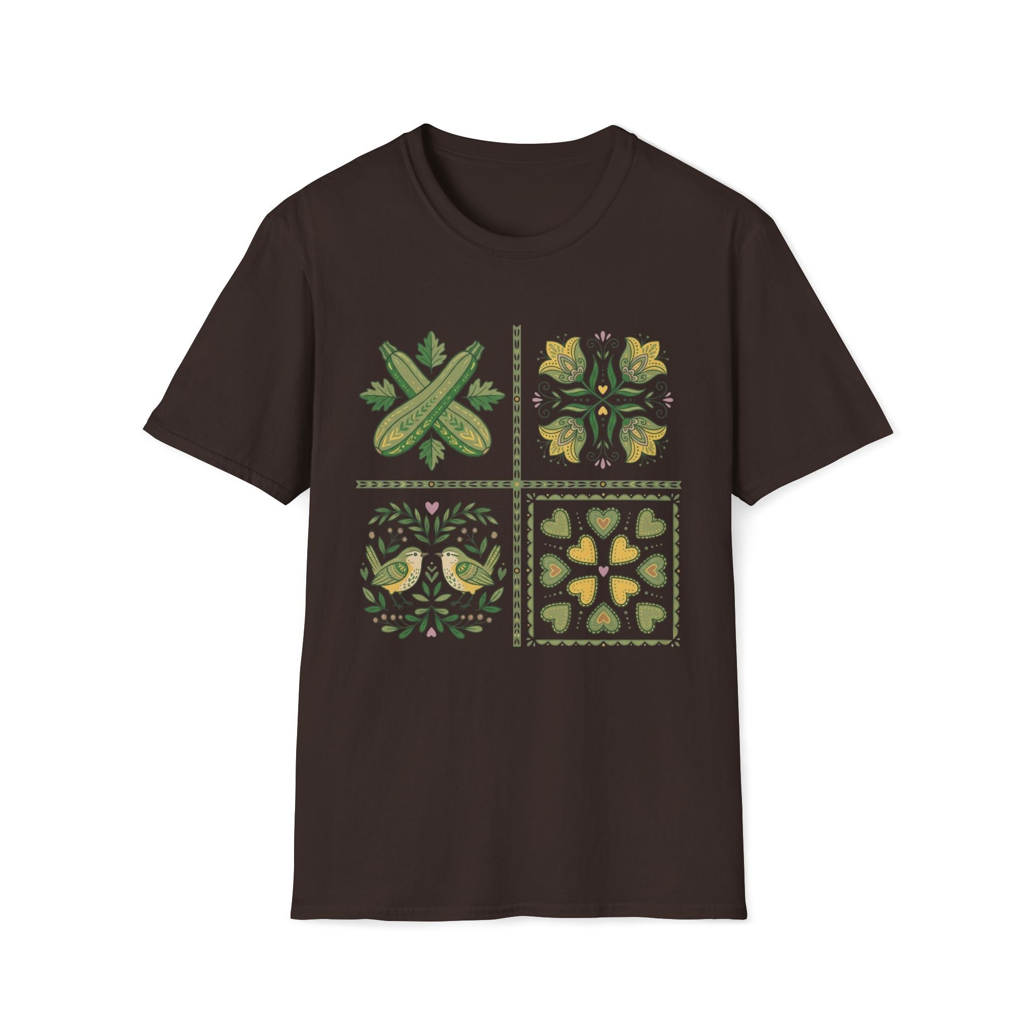 Zen & Zucchinis Folk Garden T-Shirt