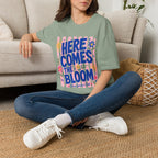 Here Comes The Bloom Summer Stripes T-Shirt