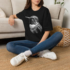 Quiet Hummingbird Garden T-Shirt by Zen & Zucchinis Slow Garden Club