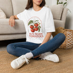 Sun Warm Tomatoes Slow Garden Club T-Shirt