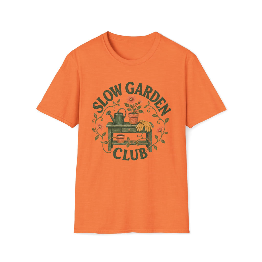 Slow Garden Club Garden Bench T-Shirt