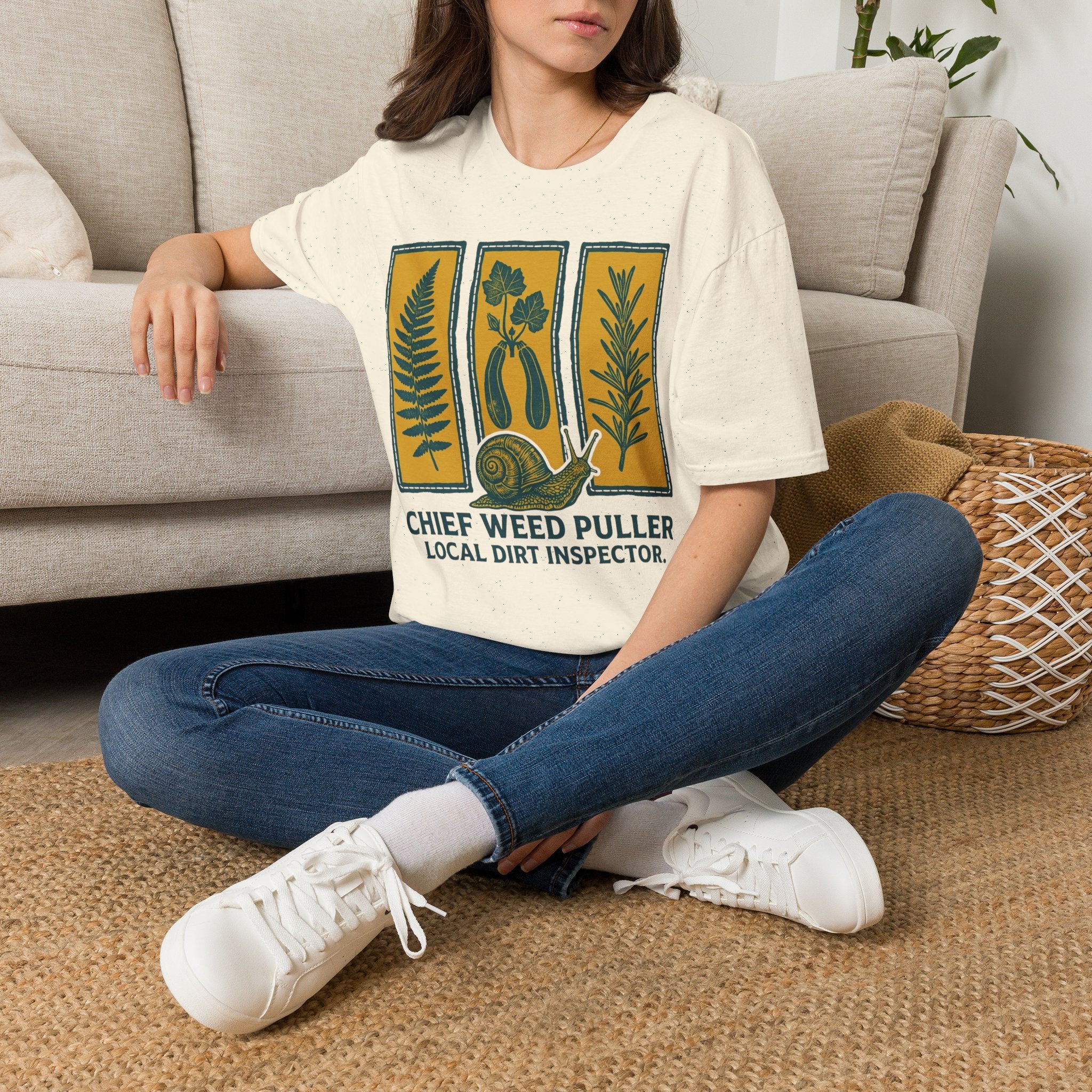 Chief Weed Puller Garden Club T-Shirt