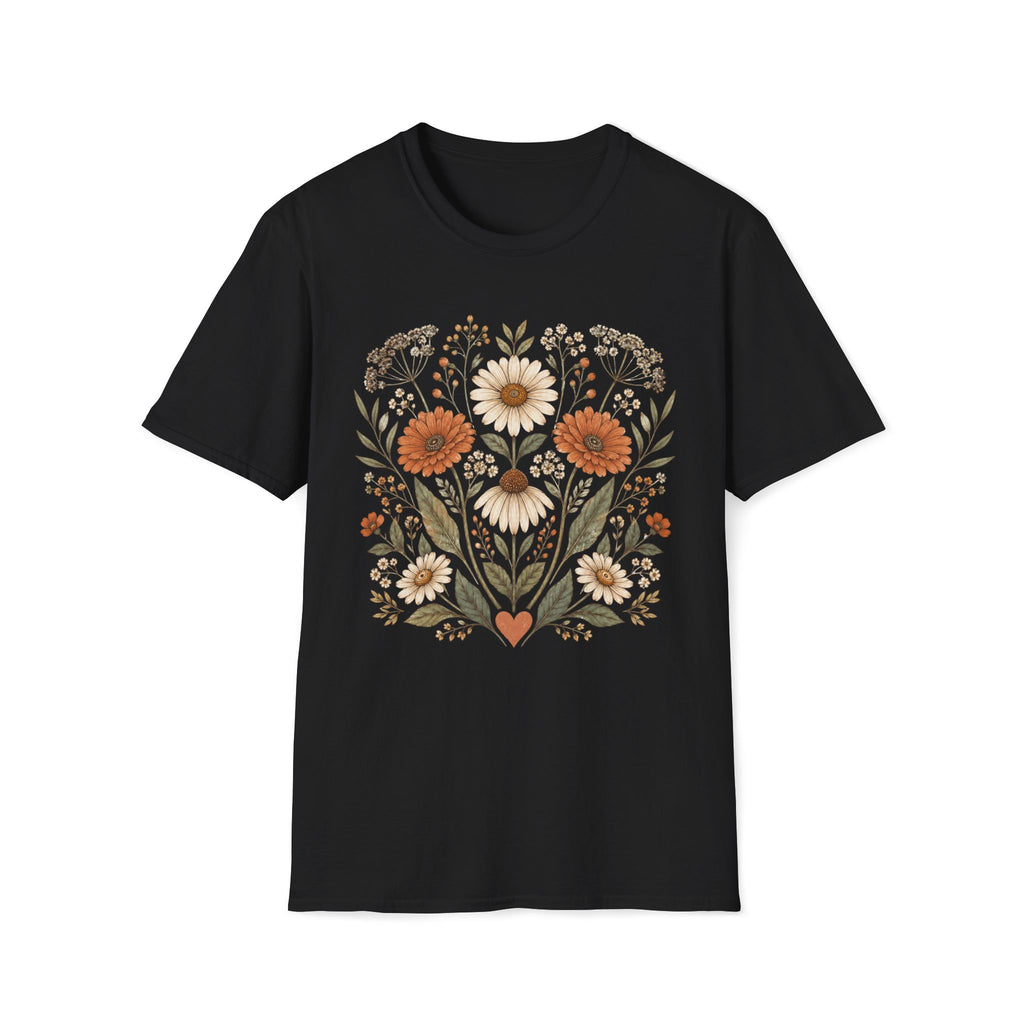 Garden Heart Bloom T-Shirt