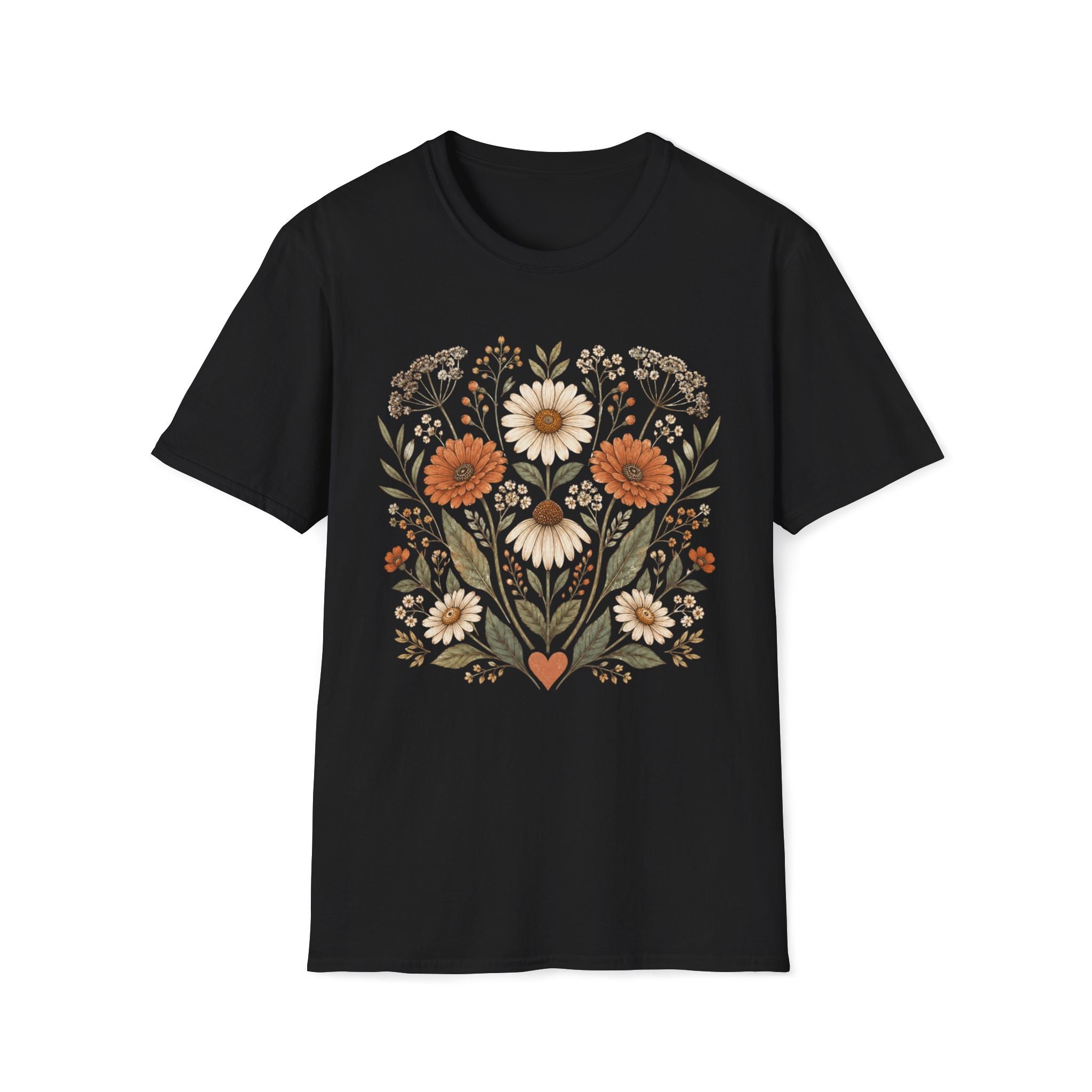 Garden Heart Bloom T-Shirt