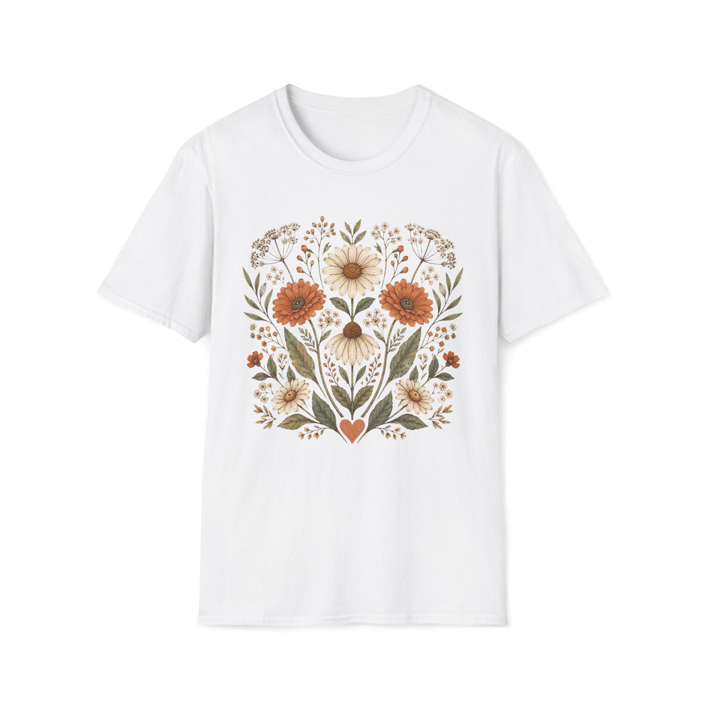Garden Heart Bloom T-Shirt