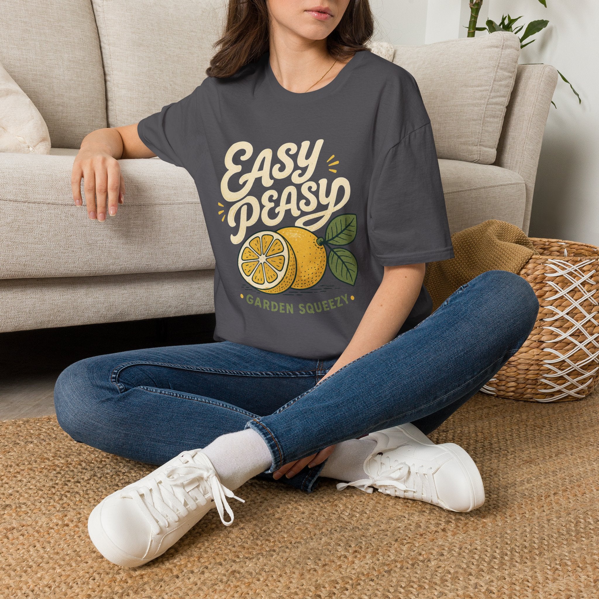 Easy Peasy Lemon Garden Squeezy T-Shirt