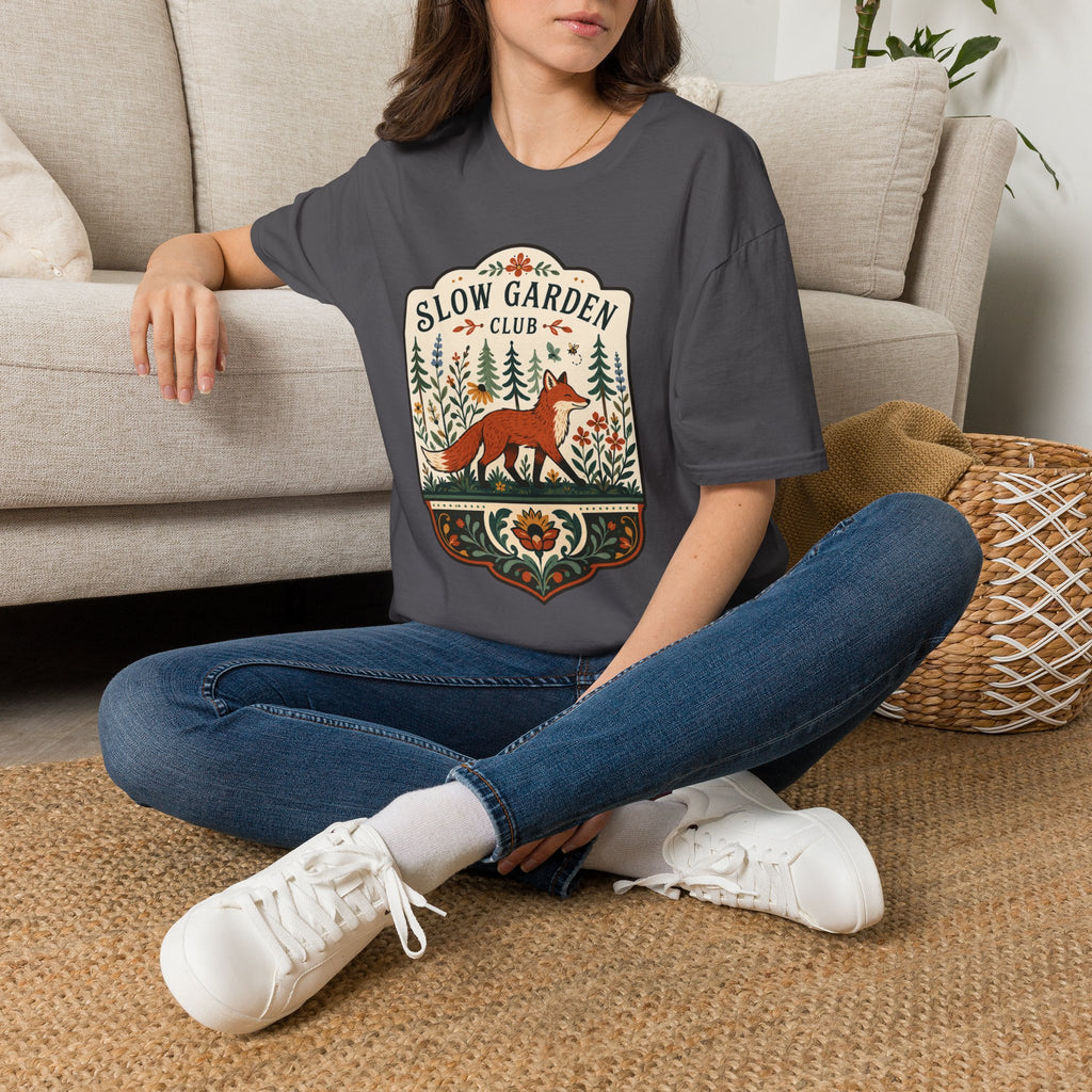 The Local Fox Slow Garden Club T-Shirt