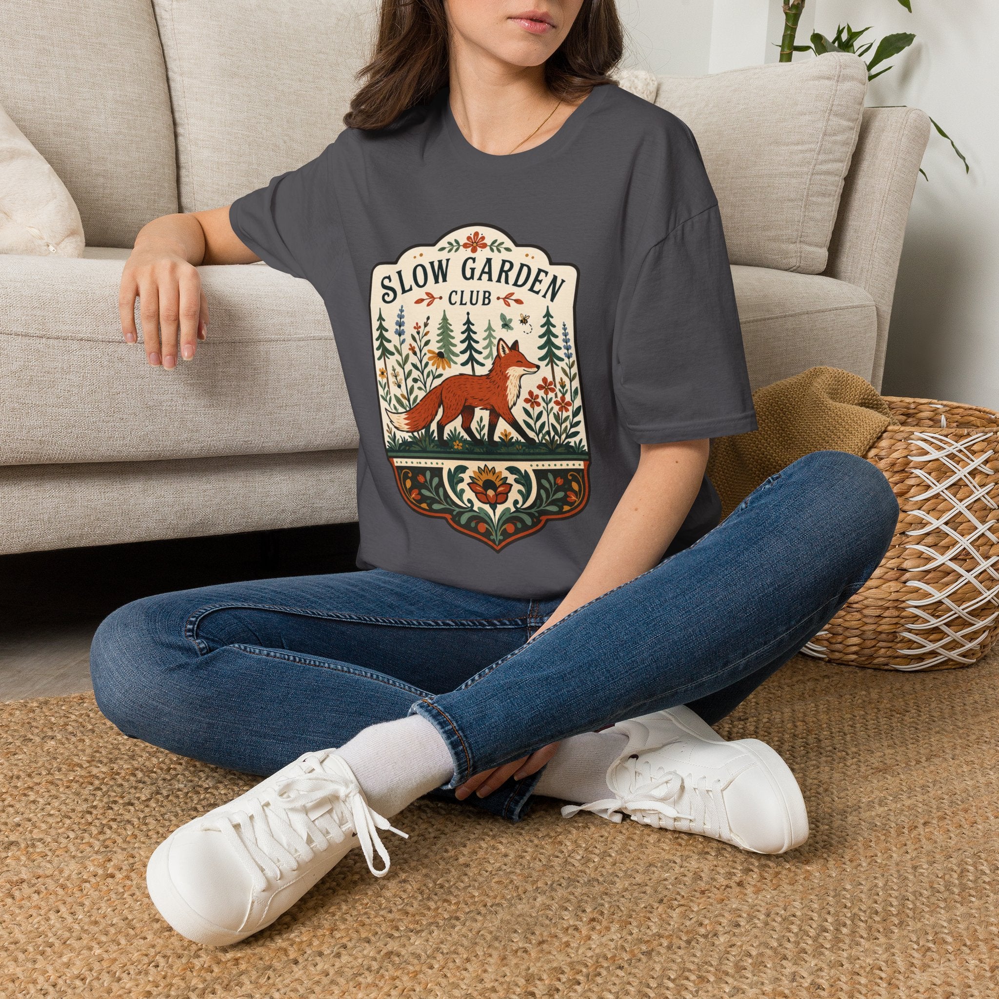 The Local Fox Slow Garden Club T-Shirt