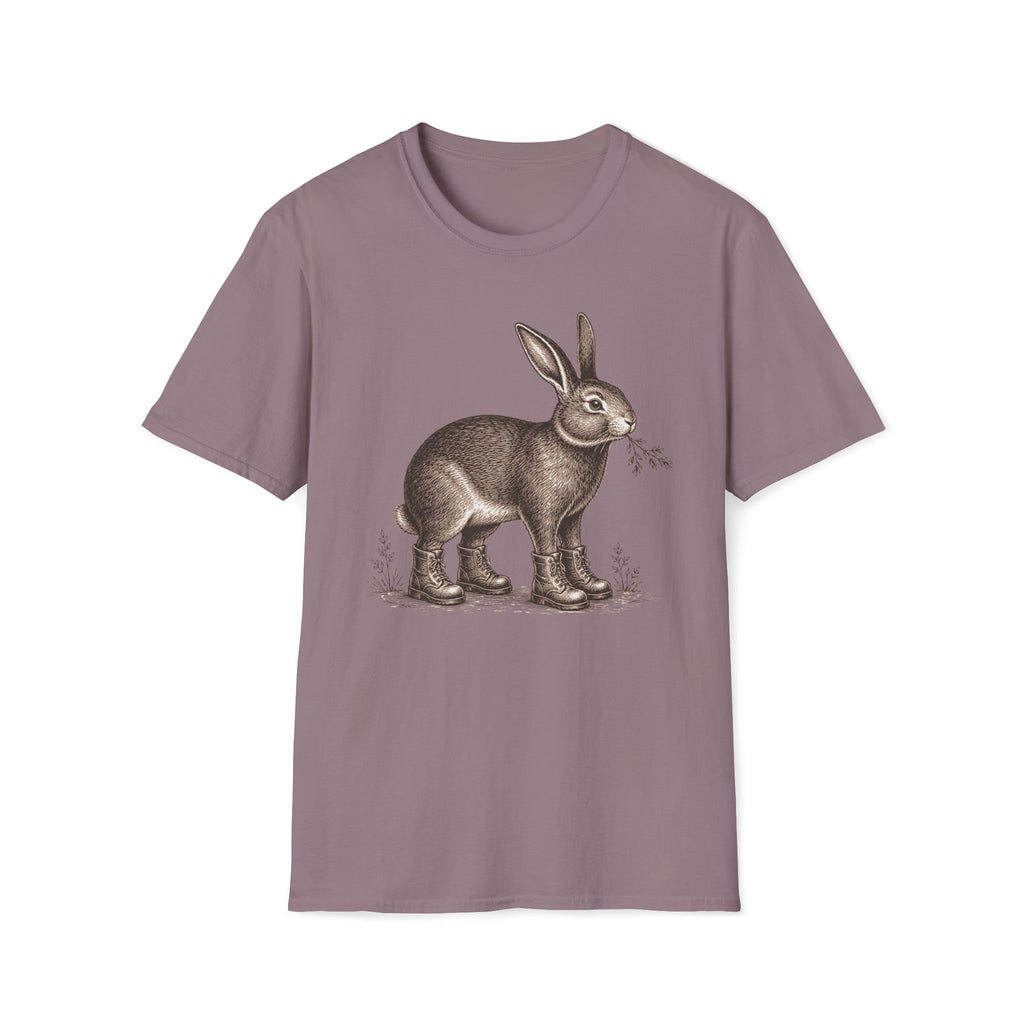 Garden Bunny With Shoes T-Shirt