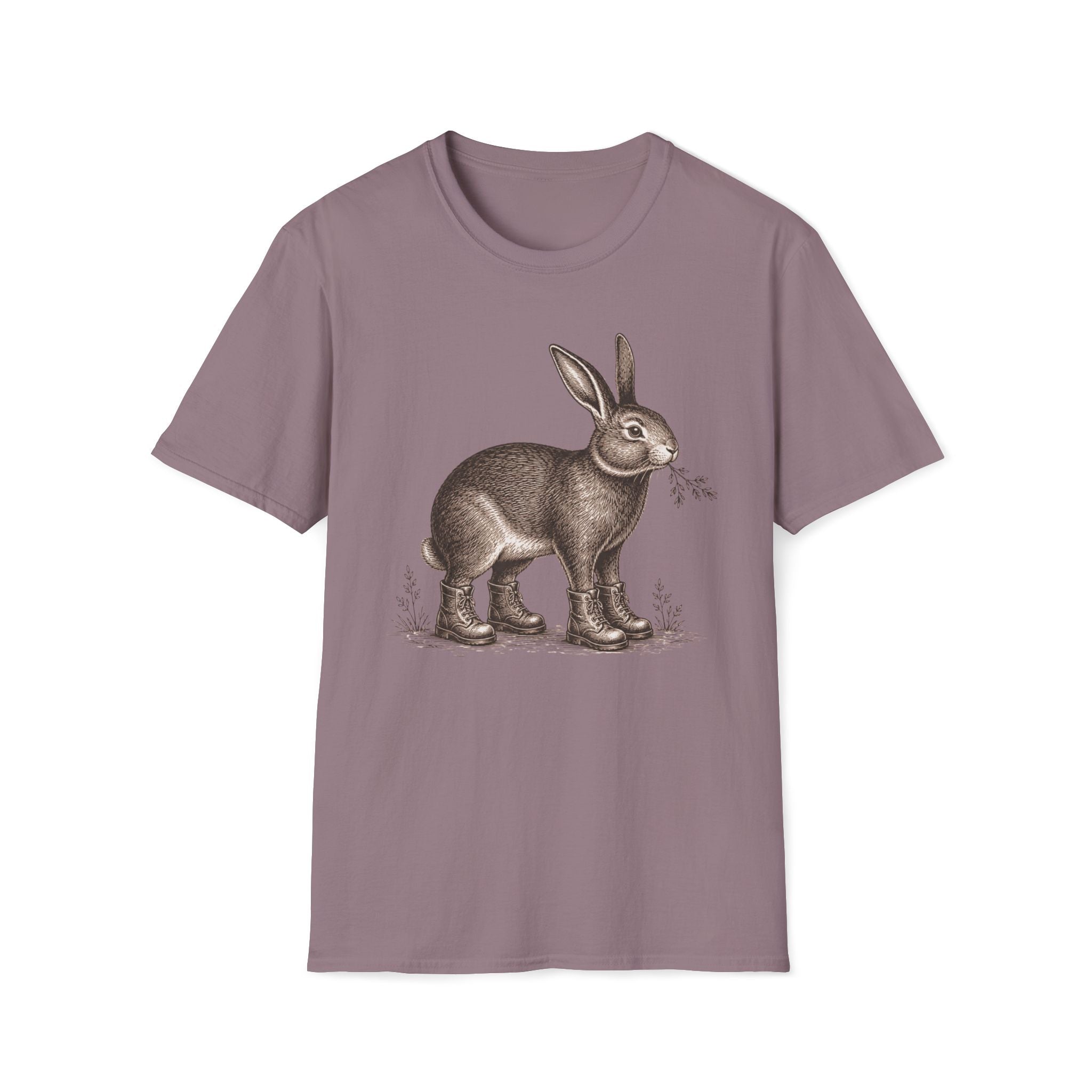 Garden Bunny With Shoes T-Shirt