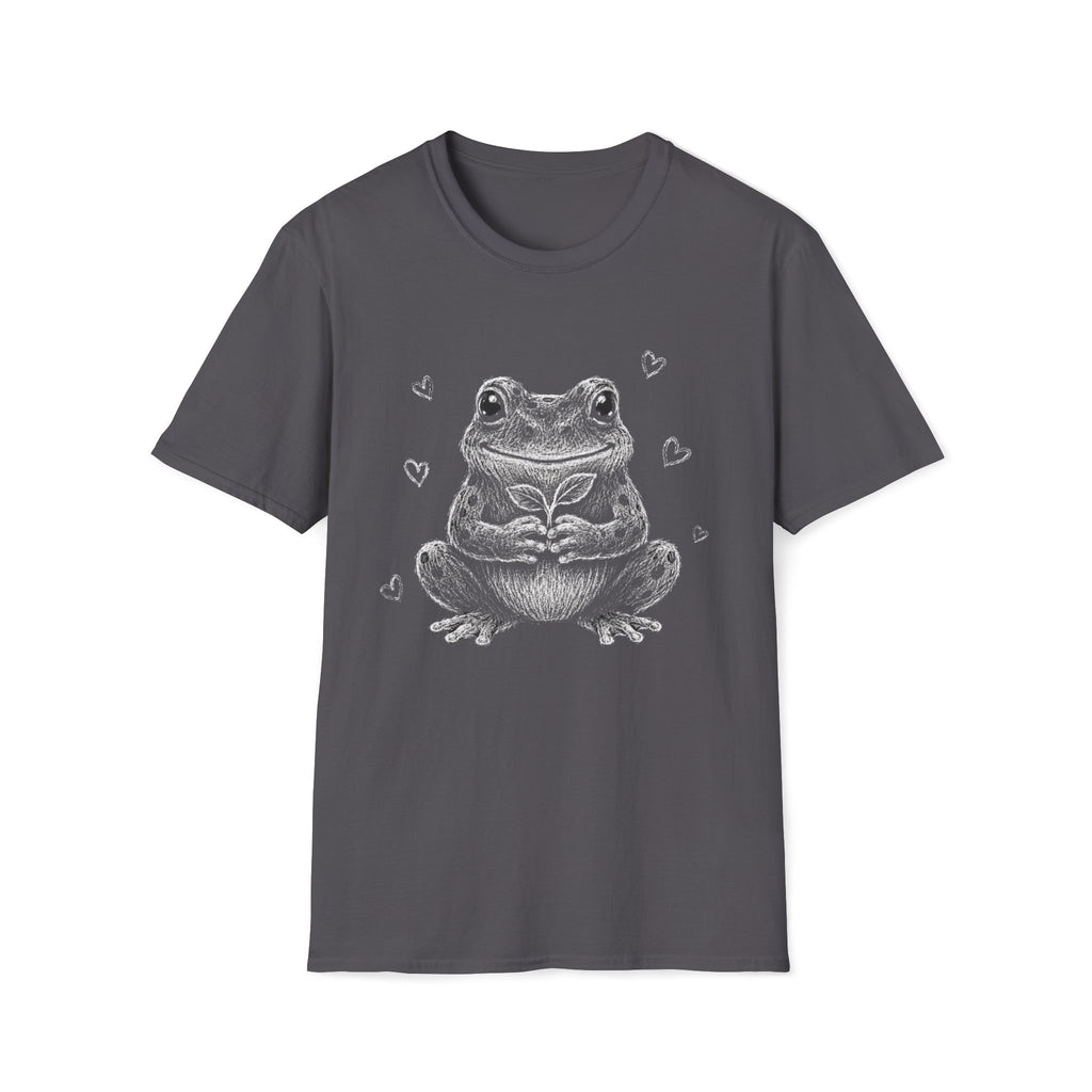 Cute Frog Plant Lover T-Shirt