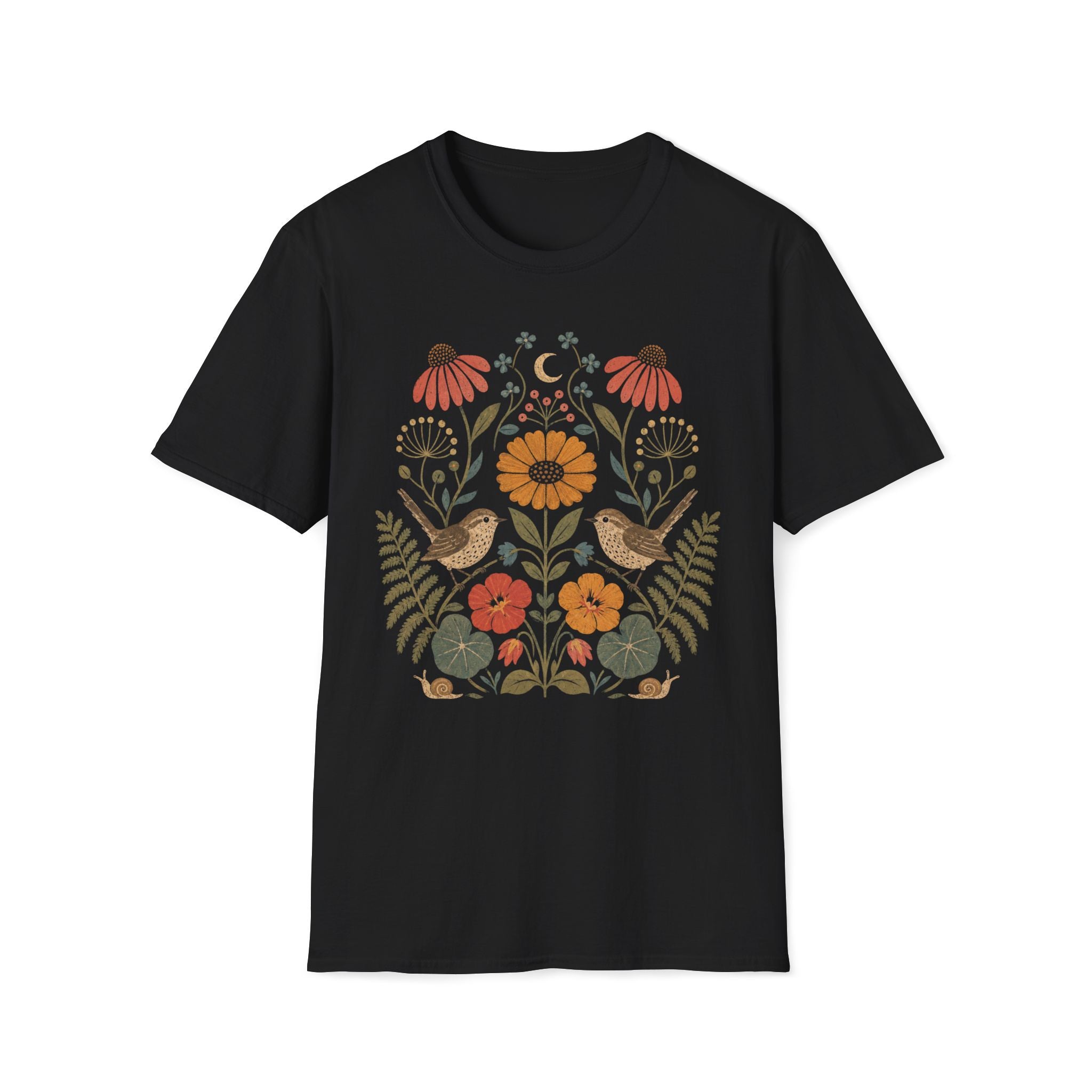 Robin Moonlight Meadow  T-Shirt