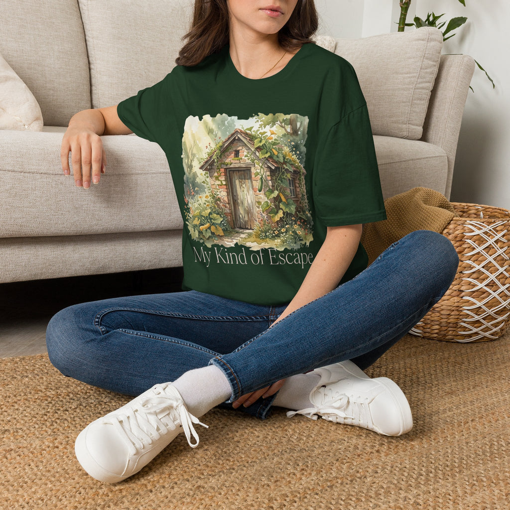 My Kind of Escape Slow Garden T-Shirt by Zen & Zucchinis Slow Garden Club
