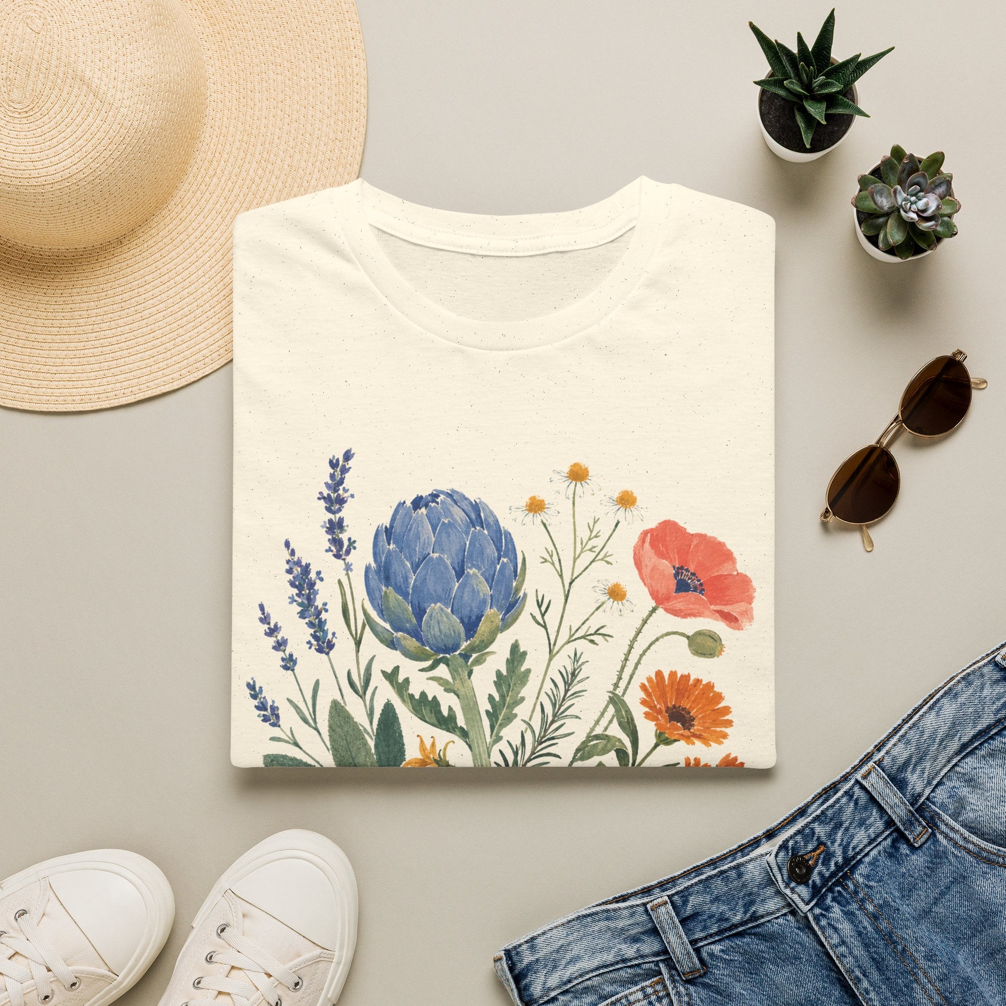 Spring Flower Patch T-Shirt