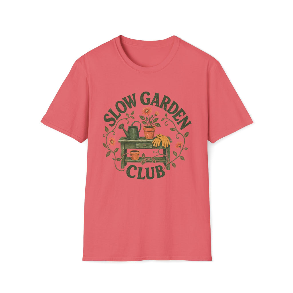 Slow Garden Club Garden Bench T-Shirt