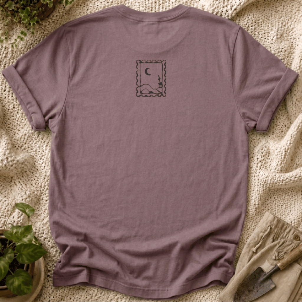 Sun & Moon Fineline Desert View T-Shirt by Zen & Zucchinis Slow Garden Club