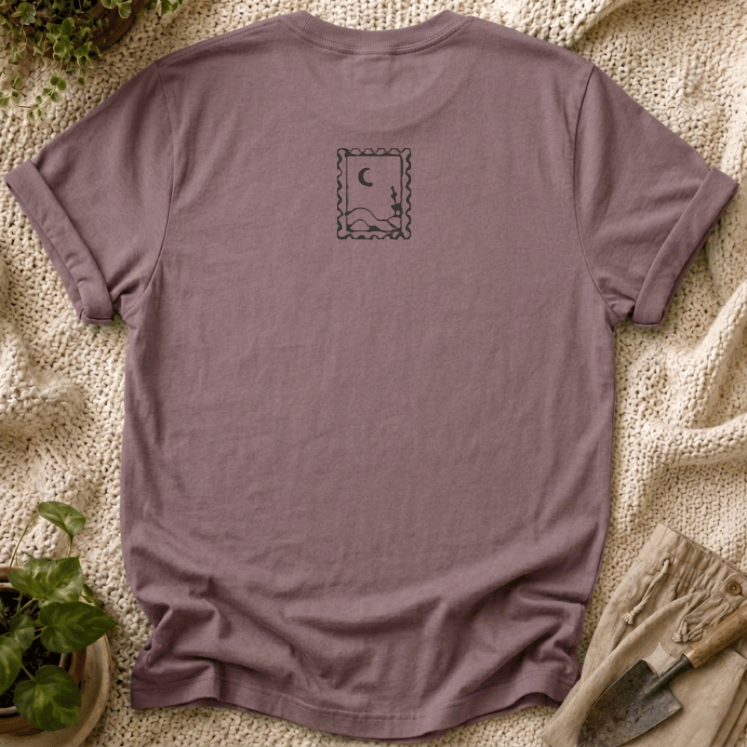 Sun & Moon Fineline Desert View T-Shirt by Zen & Zucchinis Slow Garden Club