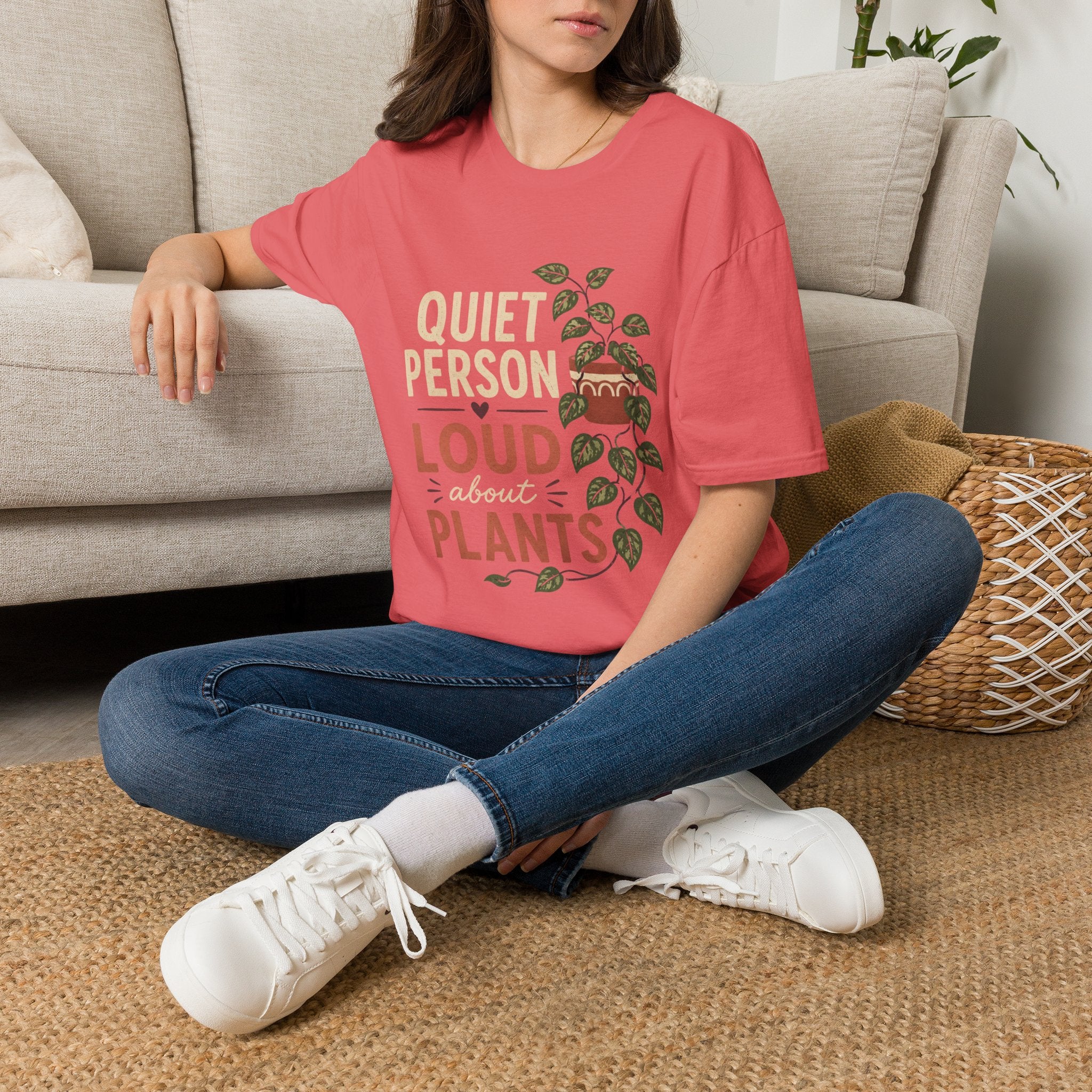 Quite Person Loud About Plants T-Shirt
