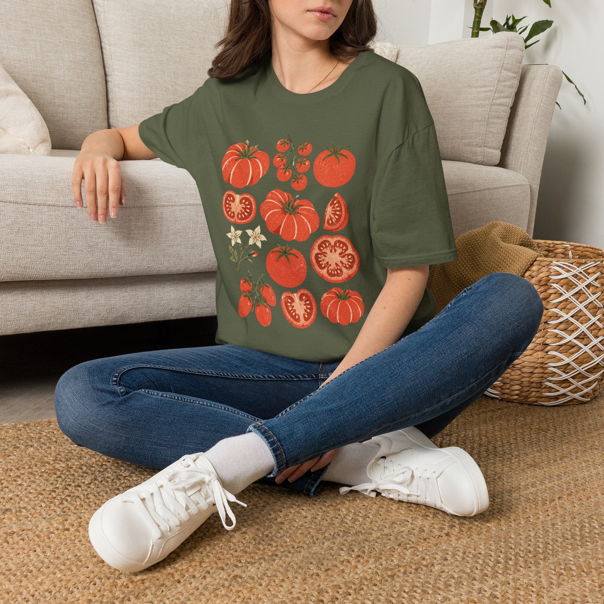 Tomato Selection Slow Gardener T-Shirt by Zen & Zucchinis Slow Garden Club