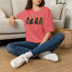 Slow Garden Kitties T-Shirt by Zen & Zucchinis Slow Garden Club