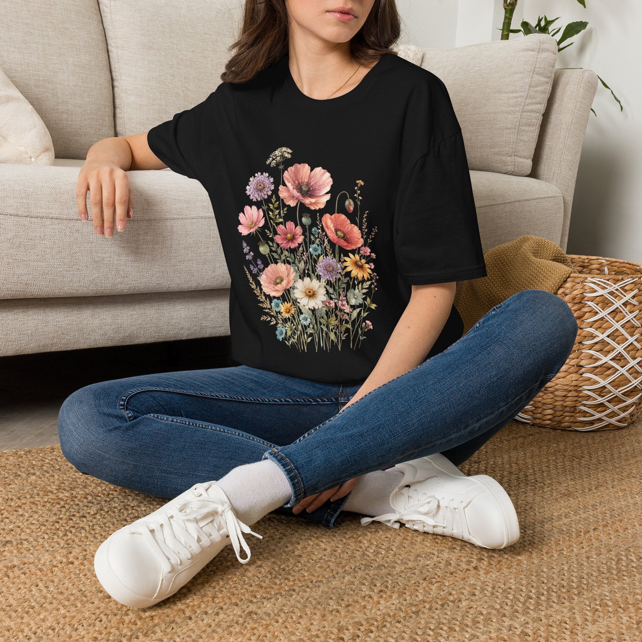 Soft Wildflower Bouquet T-Shirt