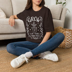 Grow at Your Own Pace Garden T-Shirt by Zen & Zucchinis Slow Garden Club