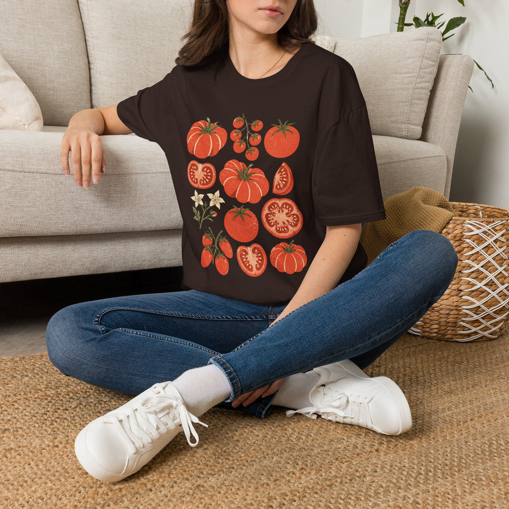 Tomato Selection Slow Gardener T-Shirt by Zen & Zucchinis Slow Garden Club