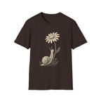 Slow Snail Flower Garden T-Shirt