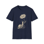 Slow Snail Flower Garden T-Shirt