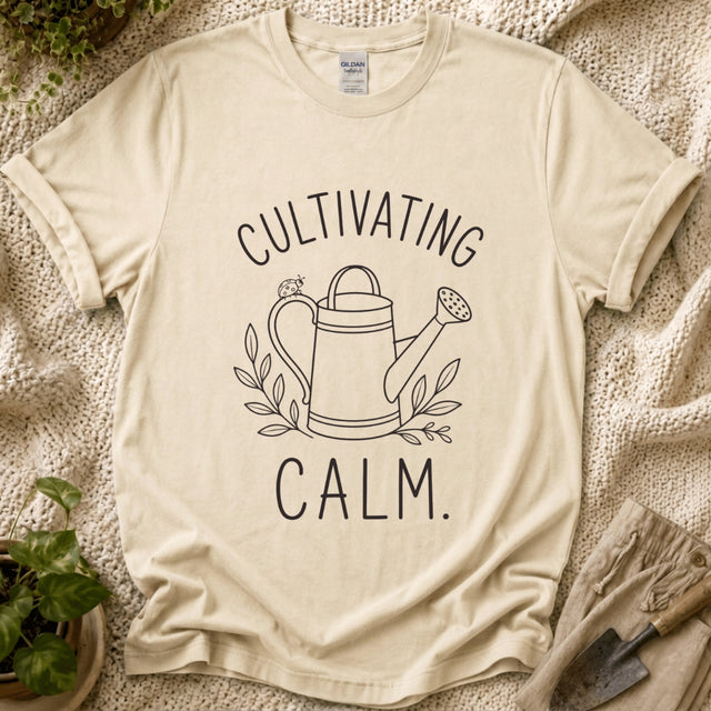 Cultivating Calm Mindfulness T-Shirt by Zen & Zucchinis Slow Garden Club
