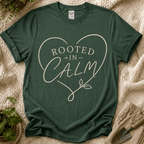 Rooted in Calm Mindfulness T-Shirt by Zen & Zucchinis Slow Garden Club