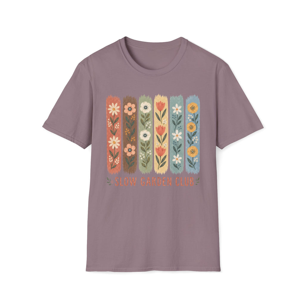 Flower Stripes Garden T-Shirt