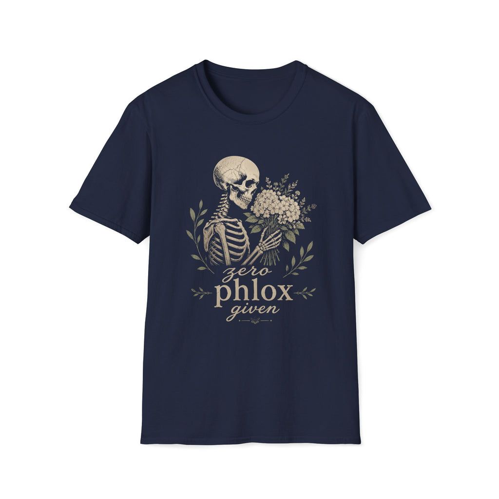 Zero Phlox Given Skeleton Flower T-Shirt